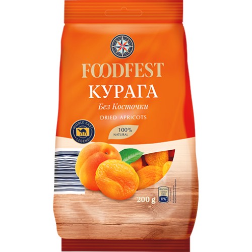 Курага FOODFEST без косточки 200г