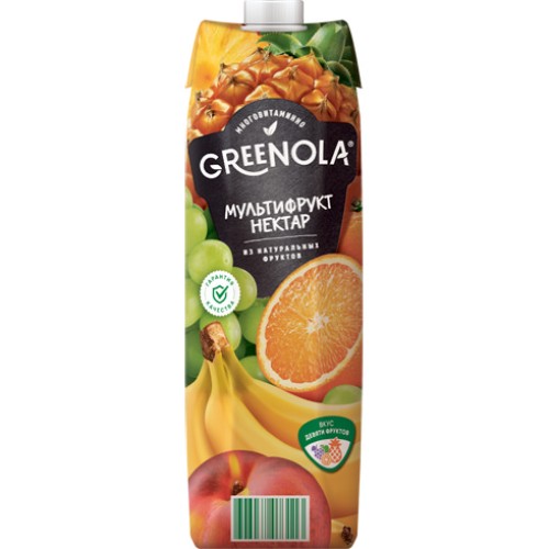 Нектар GREENOLA мультифруктовый 0.95л