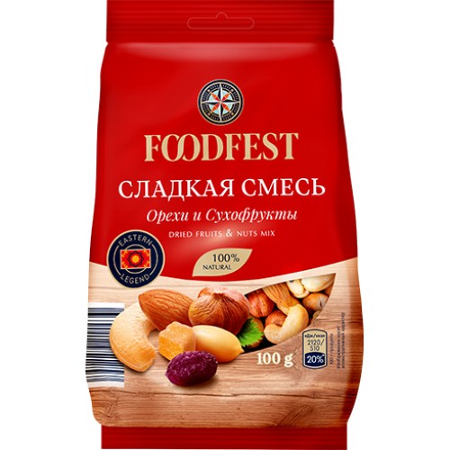 Смесь FOODFEST Сладкая 100г