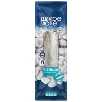 Сельдь ДИКОЕ МОРЕ атлантическая неразделанная с/с 1кг