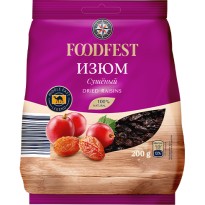 Изюм FOODFEST сушеный 200г
