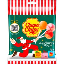Карамель Chupa Chups новогодн. вкусы 120г