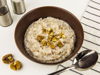 Гречка с кефиром