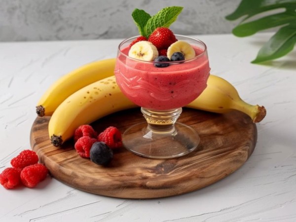 Полезный смузи из свежих ягод