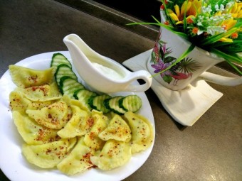 Сочные равиоли с начинкой из картофеля