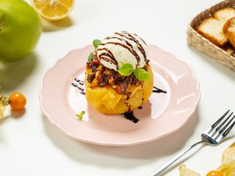 Айва с сухофруктами