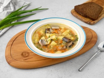 Рыбный суп с булгуром