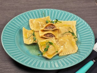 Равиоли с мясом