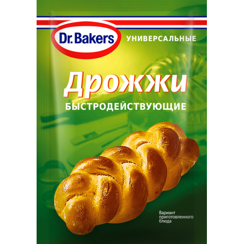 Дрожжи Dr.Bakers быстродействующие 7г