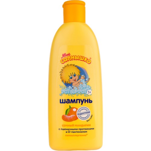 Шампунь Мое Солнышко Сочный мандарин 400мл