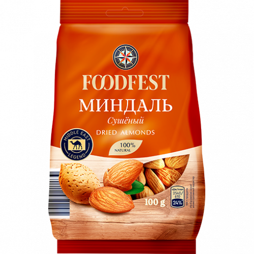 Ядра орехов FOODFEST миндаля 100г