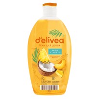 Гель DELIVEA Заряд бодрости для душа 750мл