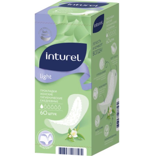 Прокладки INTUREL Стринг-Мультиформ аромат. 60шт