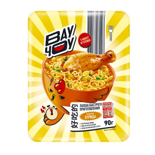 Лапша ВАУ-ЧОУ со вкусом курицы 90г