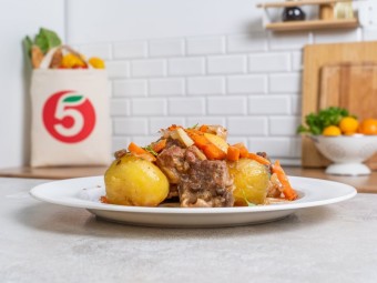 Казан-кебаб из баранины с картошкой по-узбекски