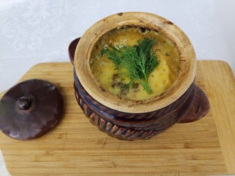 Жаркое из курицы с грибами «Царское»