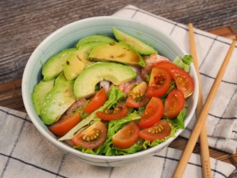 Поке с креветками