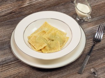 Равиоли со шпинатом