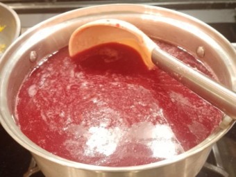 Желе из замороженных ягод и желатина