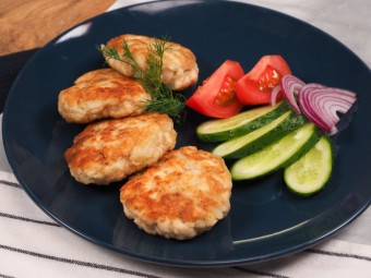 Куриные котлеты с майонезом