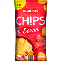 Чипсы BRUNCHERS со вкусом бекона 250г