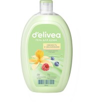Гель для душа DELIVEA свежесть и увлажнение 750мл