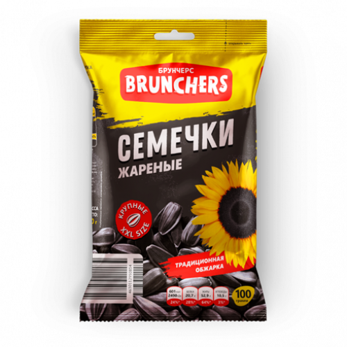 Семена BRUNCHERS подсолнечника жареные 100г