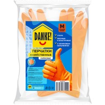 Перчатки DANKE! хозяйственные латексные рМ 1пара