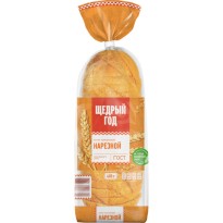Батон ЩЕДРЫЙ ГОД Нарезной 400г
